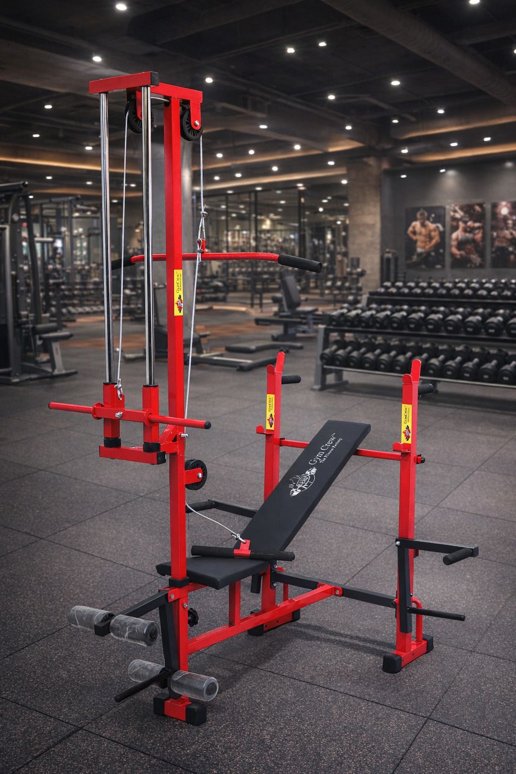 20 IN 1 SINLGE SUPPORT RB Prin Multipurpose Fitness Bench-image-41