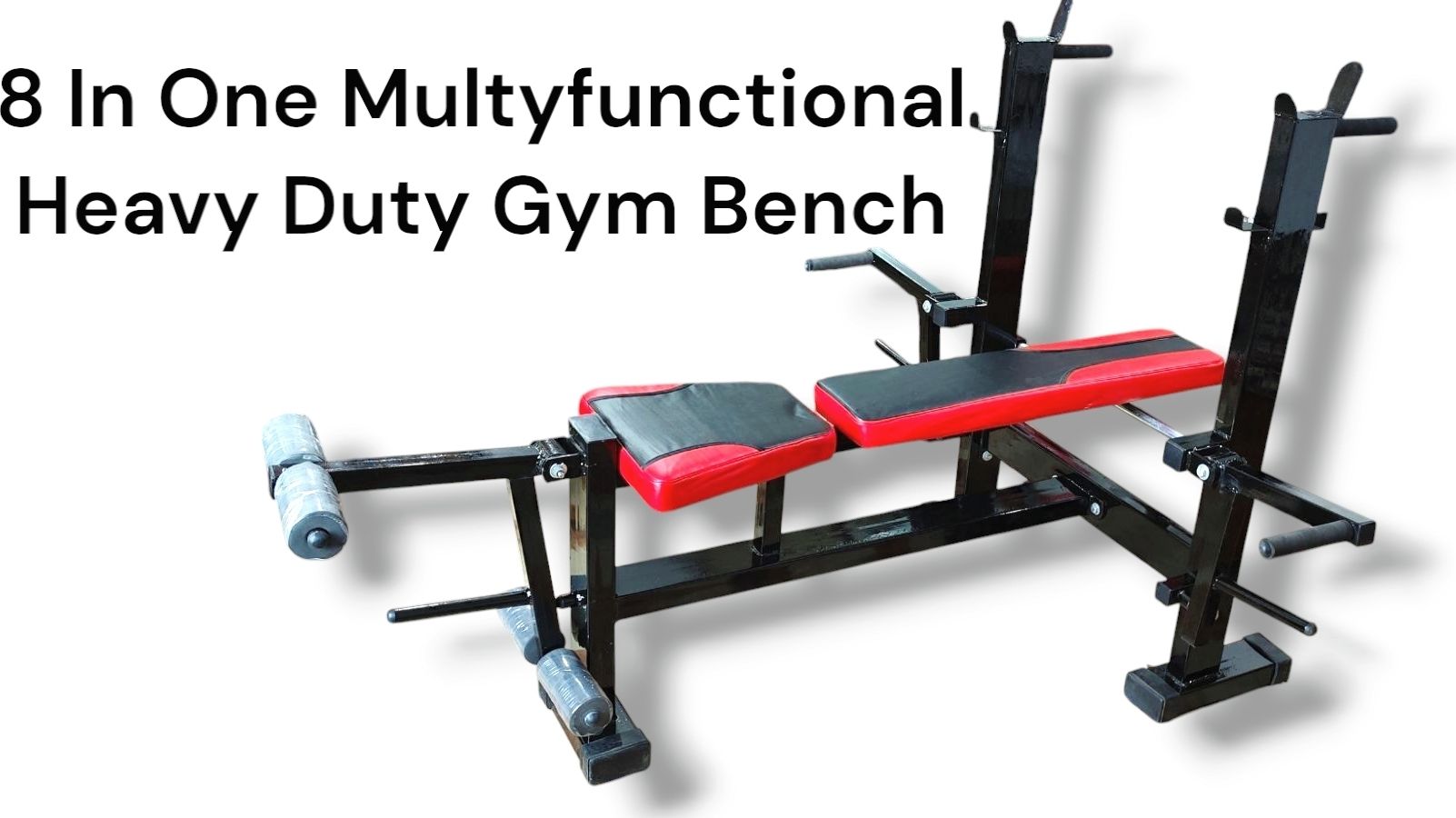 8 IN 1 HEAVY DUTY MULTYPURPOSE GYM BENCH Multipurpose Fitness Bench