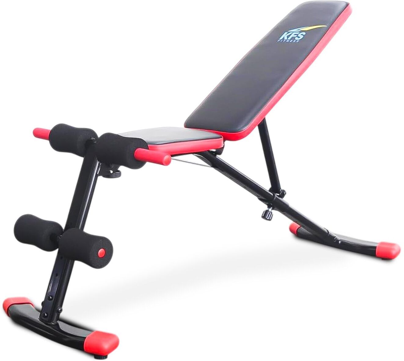 kfs Foldable Gym Bench with Incline, Decline & Flat Adjustments | 250 Kg Capacity Multipurpose Fitness Bench-picture-19
