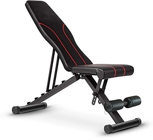 Fitness 10 in 1 Adjustable Full Body Workout Foldable Multipurpose Fitness Bench-image-32