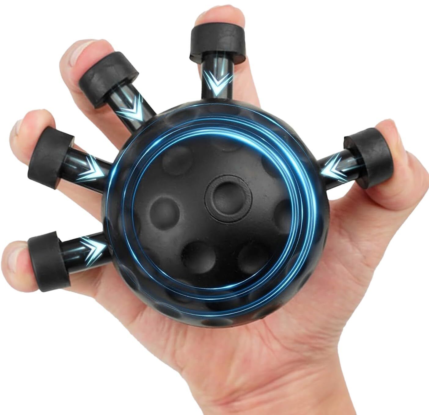 Finger Exerciser Hand Grip Strengthener Ball Workout Tool Hand Grip/Fitness Grip-image-8
