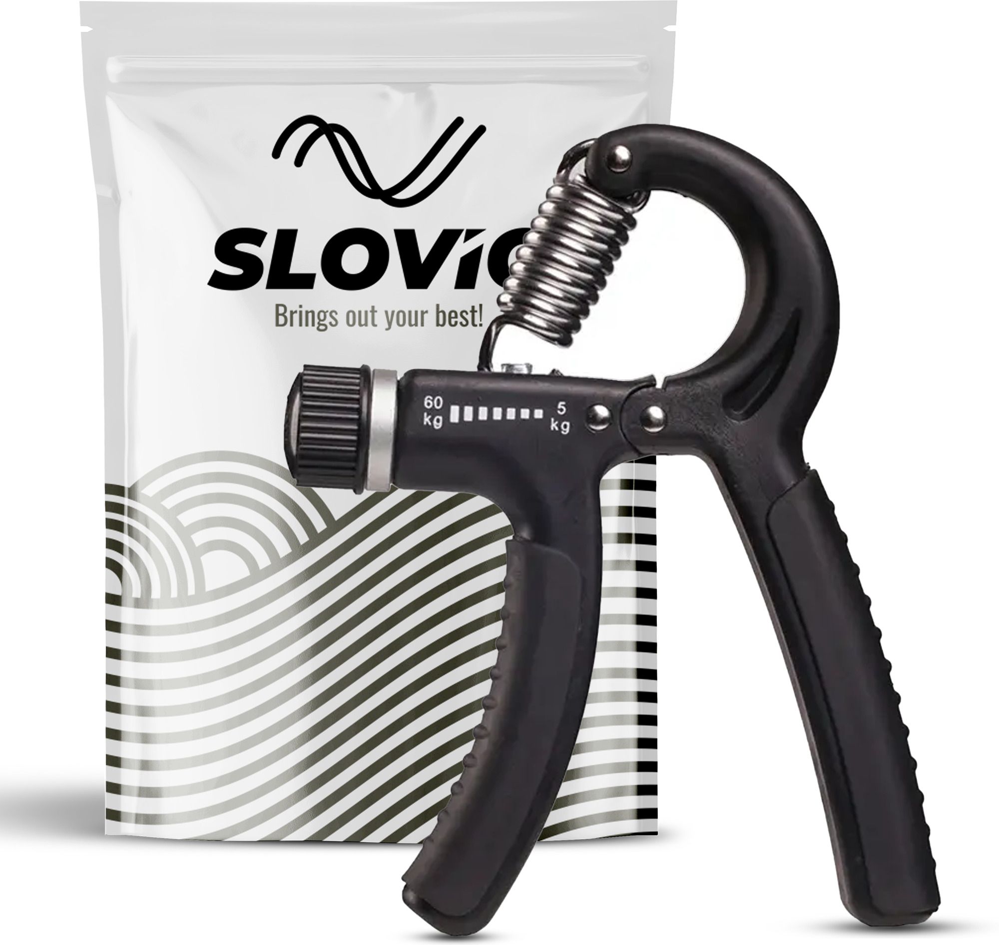 slovic Hand Grip Strengthener, Adjustable Resistance Hand Grip/Fitness Grip-picture-14