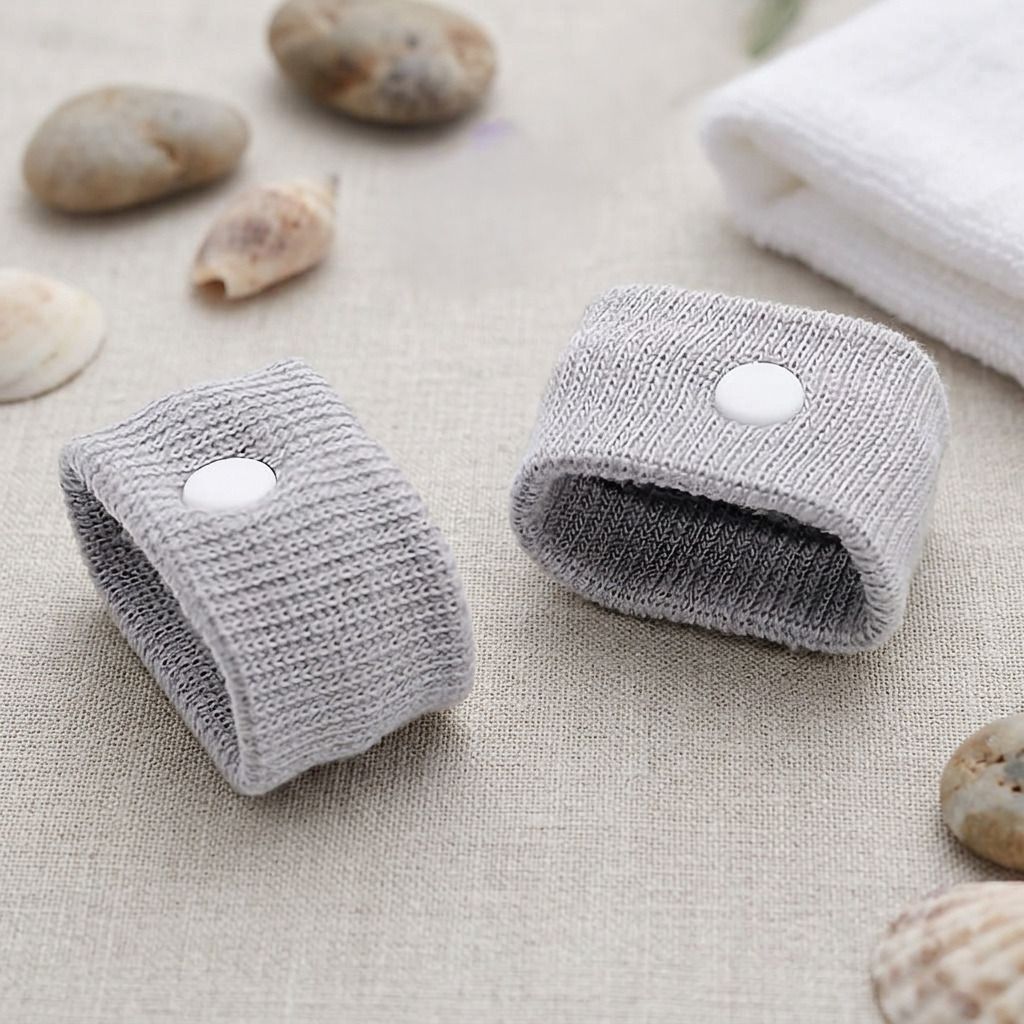 warrio acupressure wrist bands for motion sickness nausea relief band pair Hand Grip/Fitness Grip-picture-11