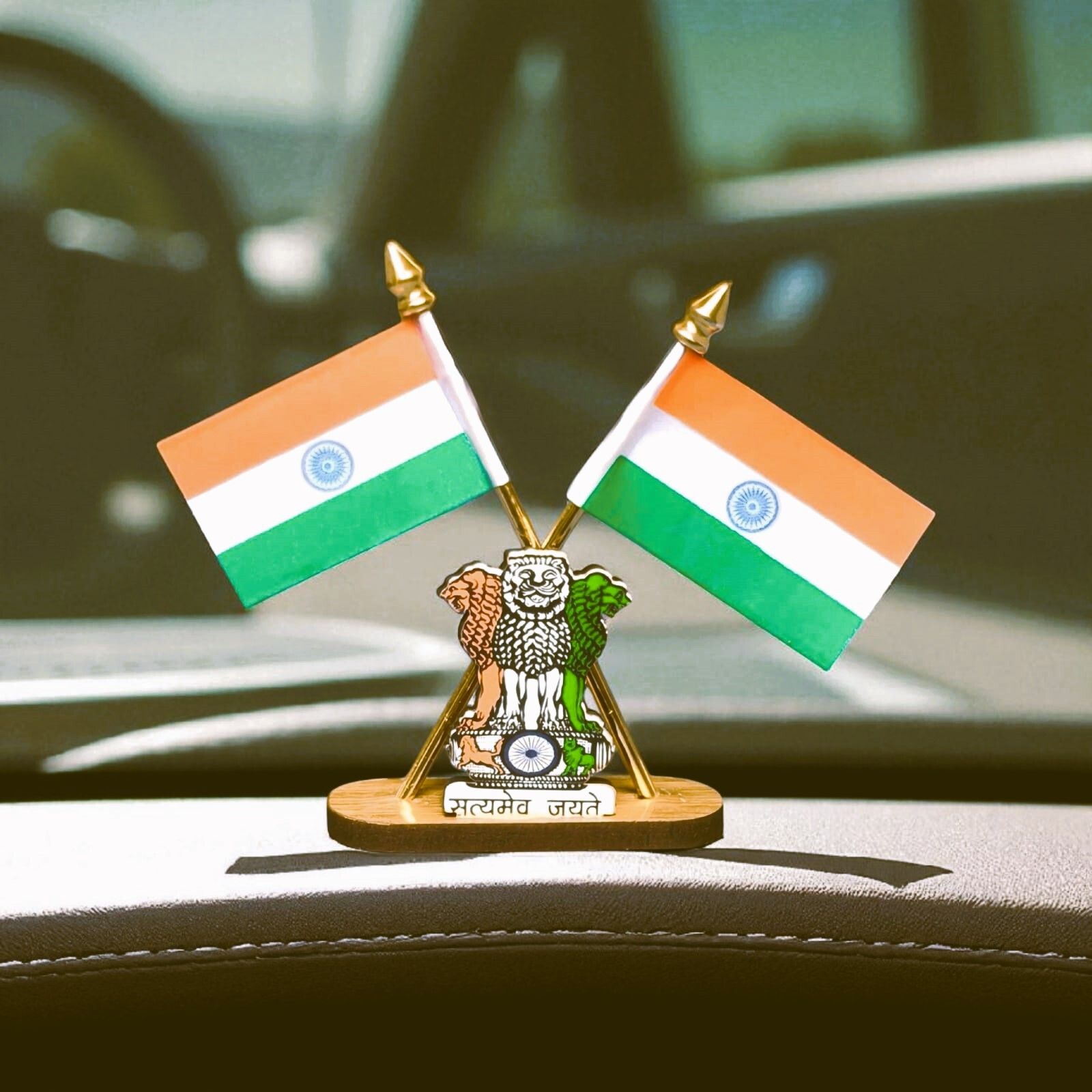 indian flag car deshboard Double Sided Wind Car Dashboard Flag-image-40