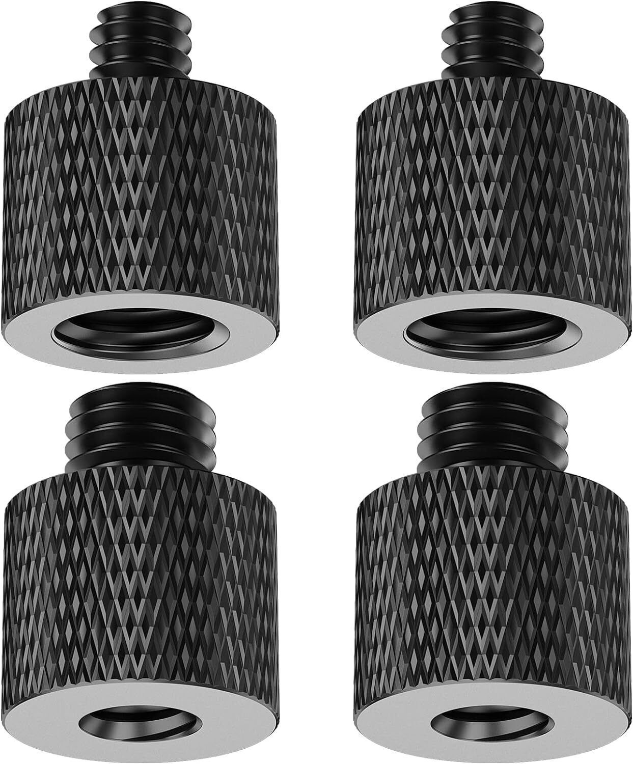 MILLETS 1/4 to 3/8 Tripod Screw Adapter 4 Pcs 1/4 Male to 3/8 Female Flash Shoe Adapter-picture-21