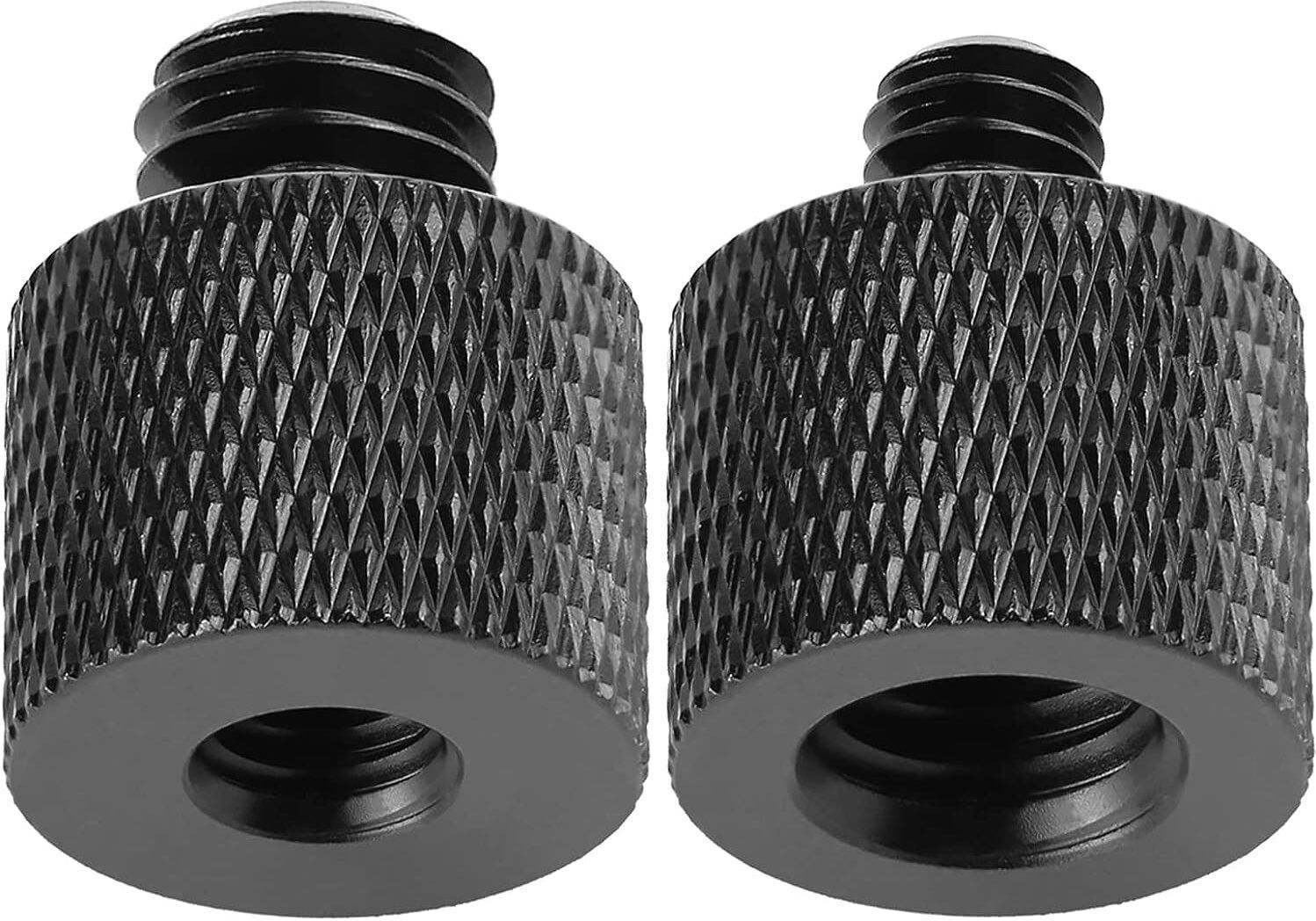 MILLETS Camera Screw Adapter Thread 1/4" Male to 3/8" Female and 3/8" Male Flash Shoe Adapter-image-37
