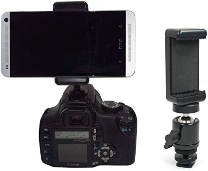 TECHGEAR Attach Phone Mount w/Ball Head, or Other 1/4"-20 Parts. (Ball Head Phone Set) Flash Shoe Adapter-picture-24