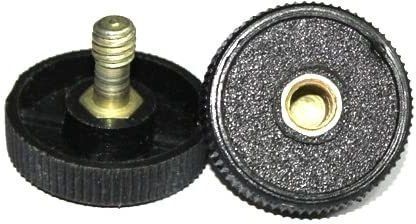 MILLETS 2 x Long Screw 1/4" Camera Body/Tripod/Bracket Male & Female Threads Flash Shoe Adapter