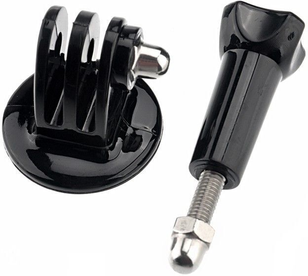 MILLETS Black Tripod Mount Adapter with Screw and Nut Flash Shoe Adapter