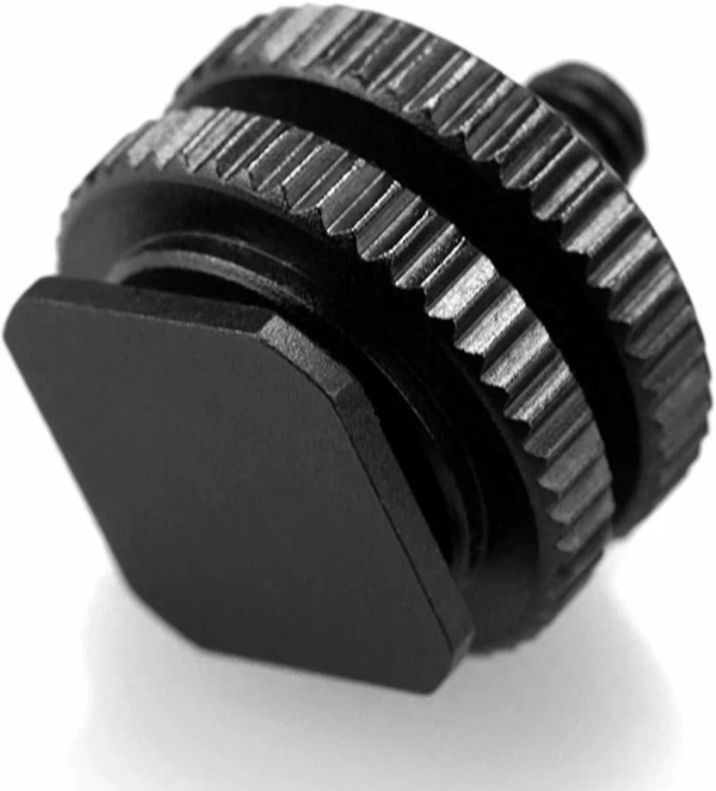 TECHGEAR Camera Shoe Pro 1/4" Mount Adapter for Tripod Screw to led Light Hot shoe Flash Shoe Adapter-picture-25