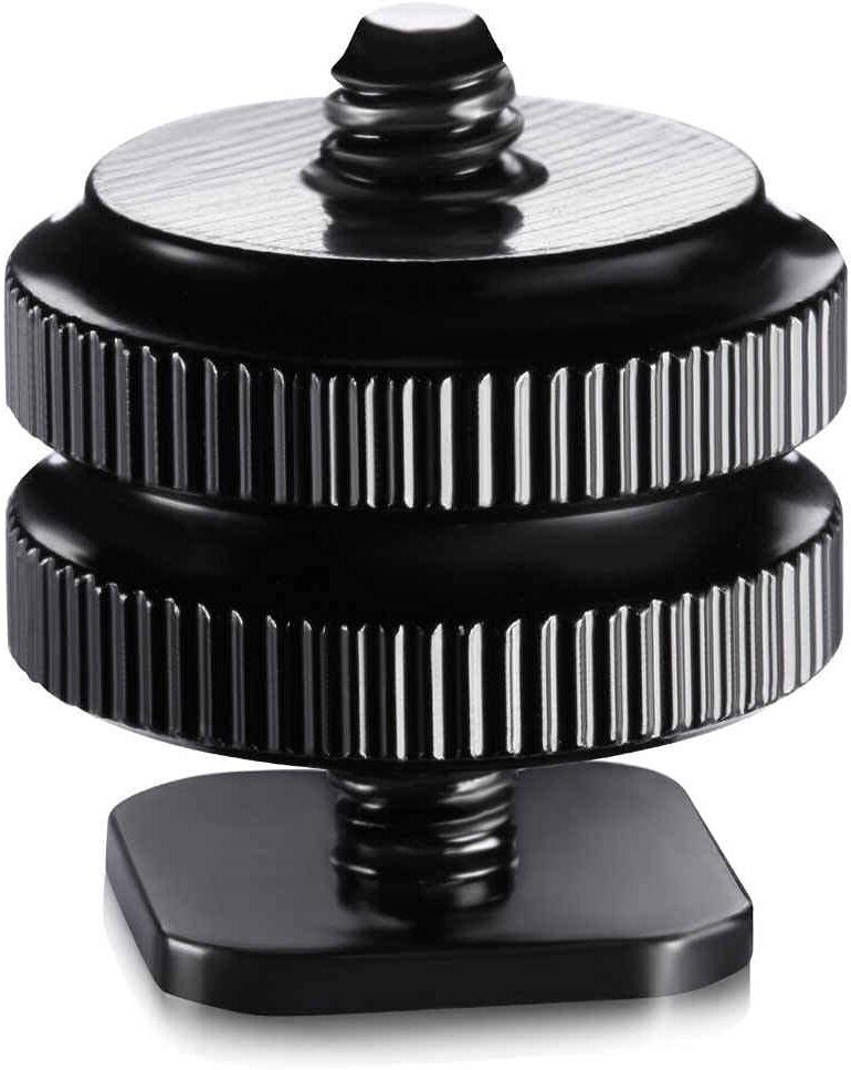 SUPERNIC Screw Adapter Tripod Mount Phone Clip Holder for DSLR Camera. Flash Shoe Adapter-image-38