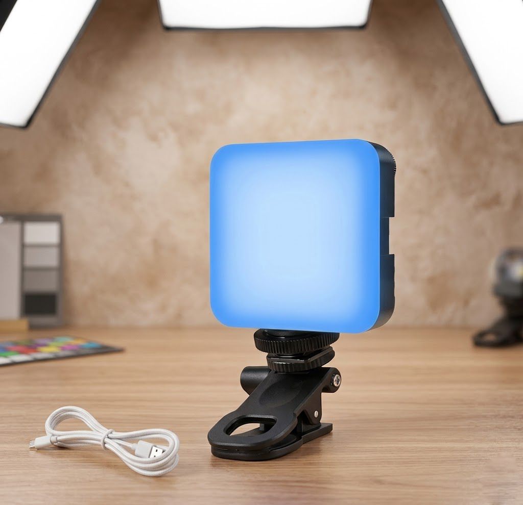 Techobucks BuyNow Adjustable LED Selfie Light Flash Clip Rechargeable For All Phones Flash-image-18