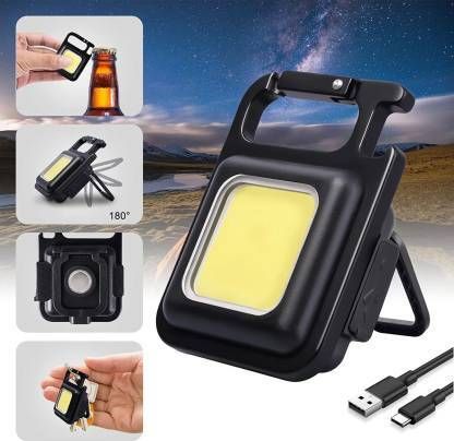 moshpit Flashlights Rechargeable Waterproof Portable Led Work Light Keychain Flash-image-42