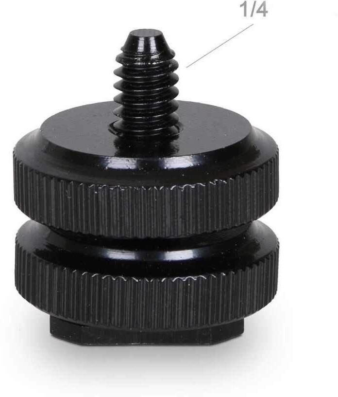 SUPERNIC Heavy-Duty Metal Shoe Mount, Flash Holder for Speedlite, LED Video Light Holder Flash-image-49