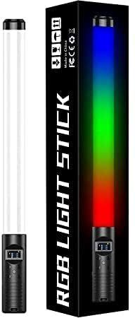 TECHGEAR RGB-07 20W Handheld RGB Color LED Stick Light | Luminous 2000lm Flash (Black) Smart Bulb-image-22