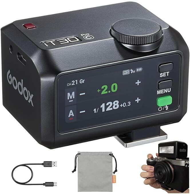 GODOX iT30Pro-C mini TTL Wireless Camera Flash,2.4G Wireless Flash-picture-39