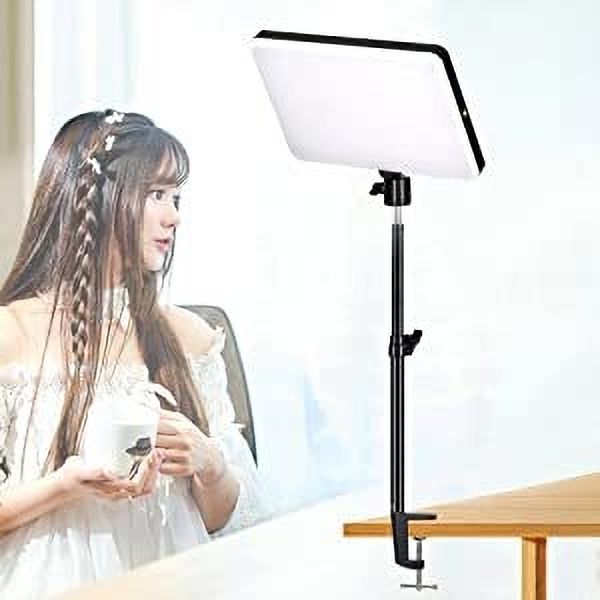 FKU Photography LED Lighting Panel Light Remote Control (ONLY Light 10 nches) Flash