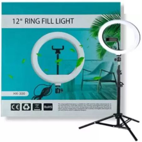 V Enterprises Ring Light 12 Inch Fill light and beauty Face with Ring Light Ring Flash Flash