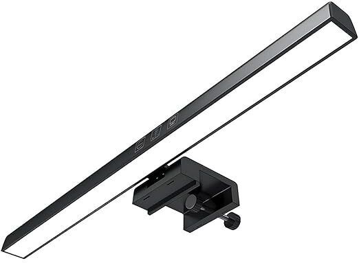 SEASPIRIT 13-Inch LED Monitor Light Bar with Touch Control, USB Powered, 3 Color Modes Flash