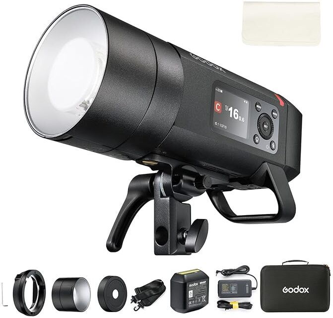 GODOX AD400ProII Outdoor Flash 400Ws HSS GN72 2.4G Wireless Bi-Color (AD400Pro Update) Flash-picture-25