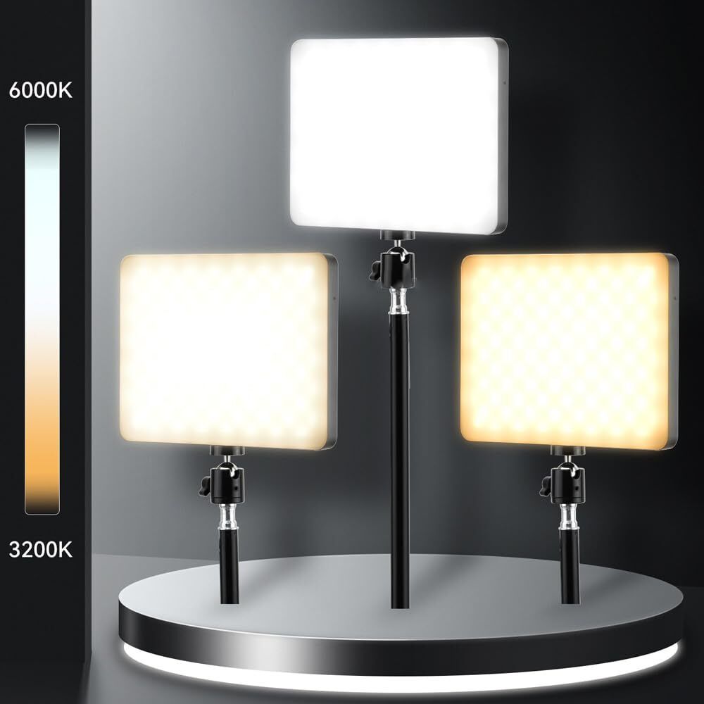 FKU [PACK OF 3] Photography LED Panel With Remote Control [OnLy Light 10Inches] Flash-picture-42