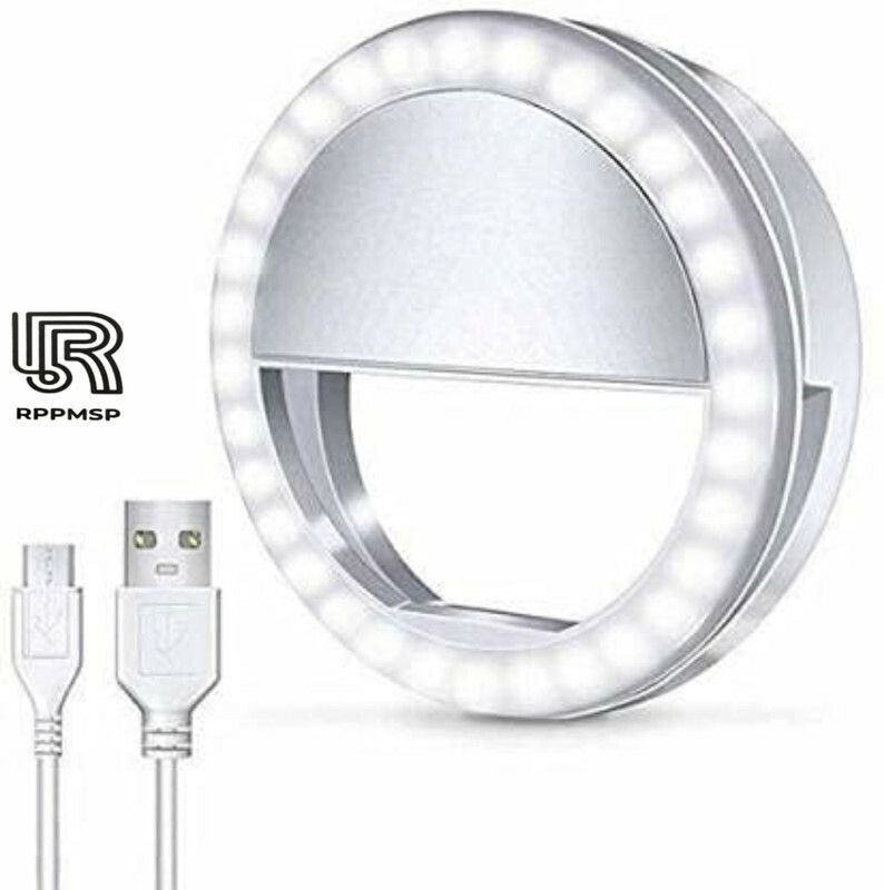 VIKTARMAHX Pocket Size mini High Bright 36 LED Clip on Selfie Smartphone Ring Light RP-23 Ring Flash-image-7