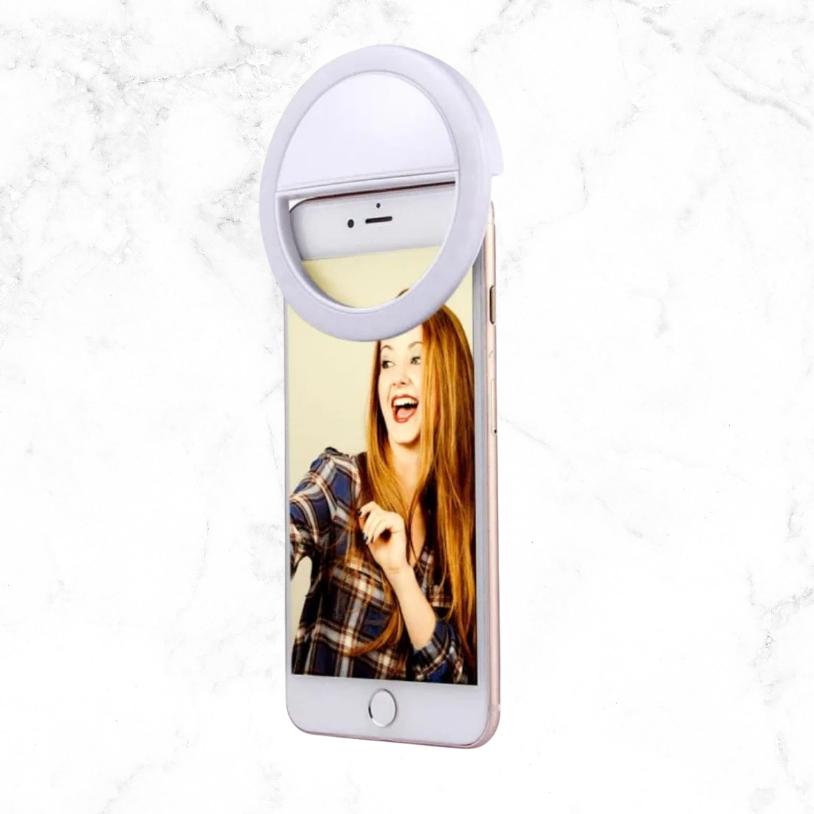 RIOAN Selfie Ring Light – Fits All Smartphones Ring Flash-picture-15