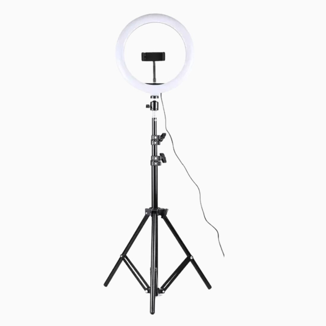 airtech 10“ Ring light with 3 color modes with 7 ft tripod making you tube video Ring Flash-picture-23