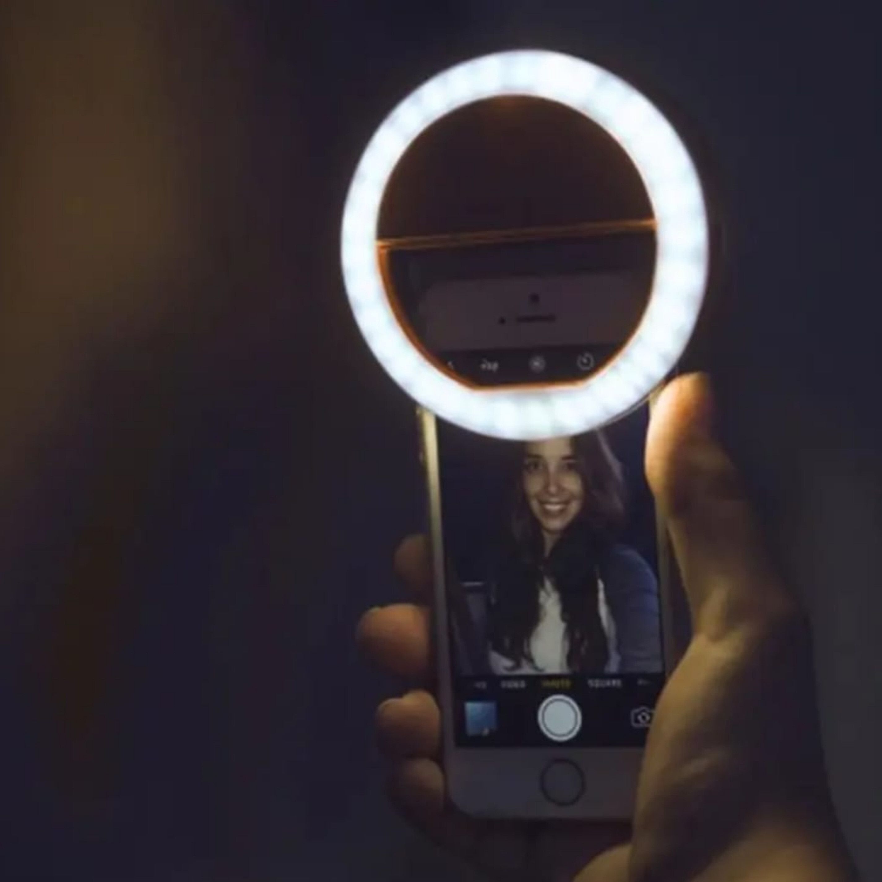 RIOAN Chef Selfie Ring Light – 3 Brightness Settings Ring Flash-picture-12