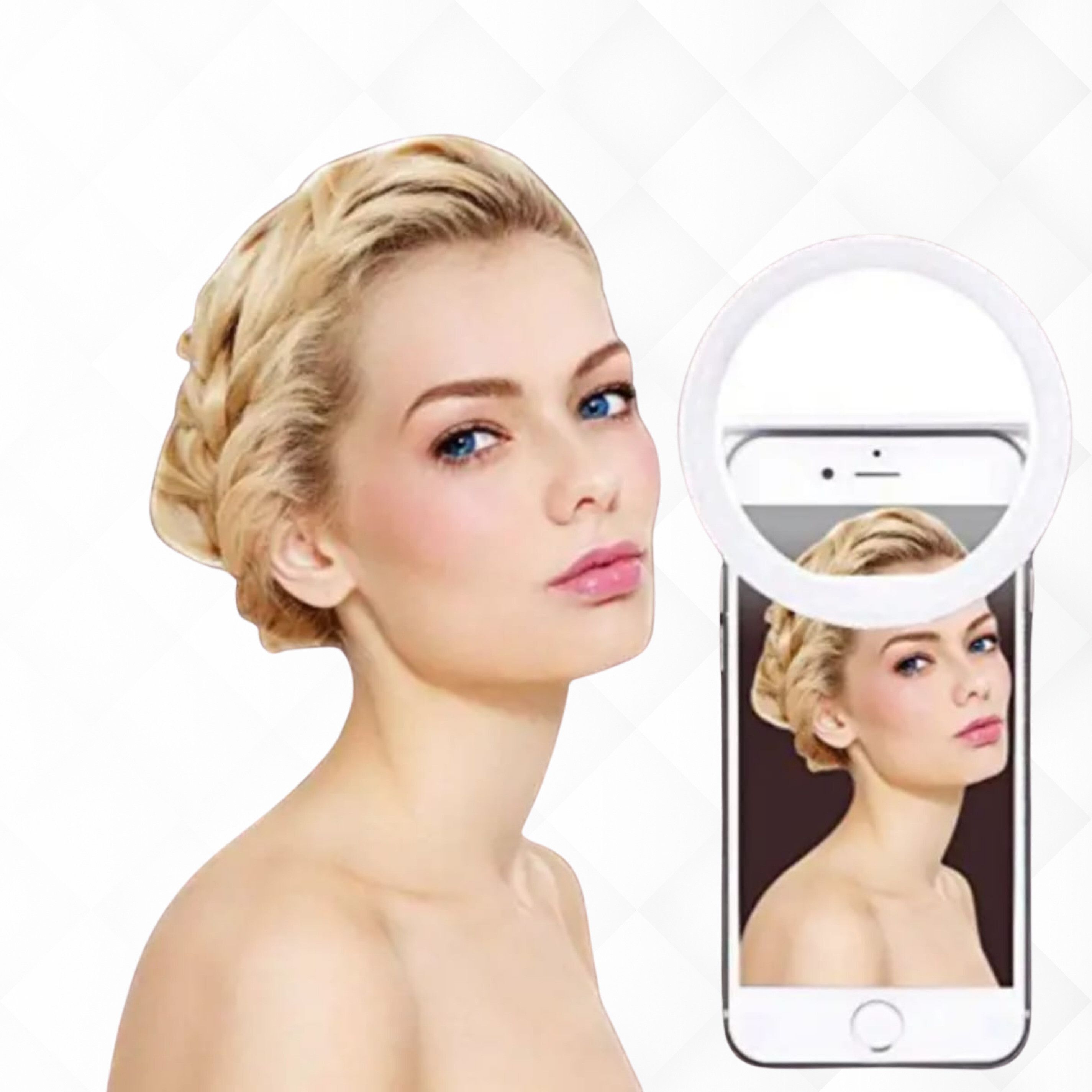 RIOAN Online Meeting Selfie Ring Light – 3 Light Modes Ring Flash-picture-39