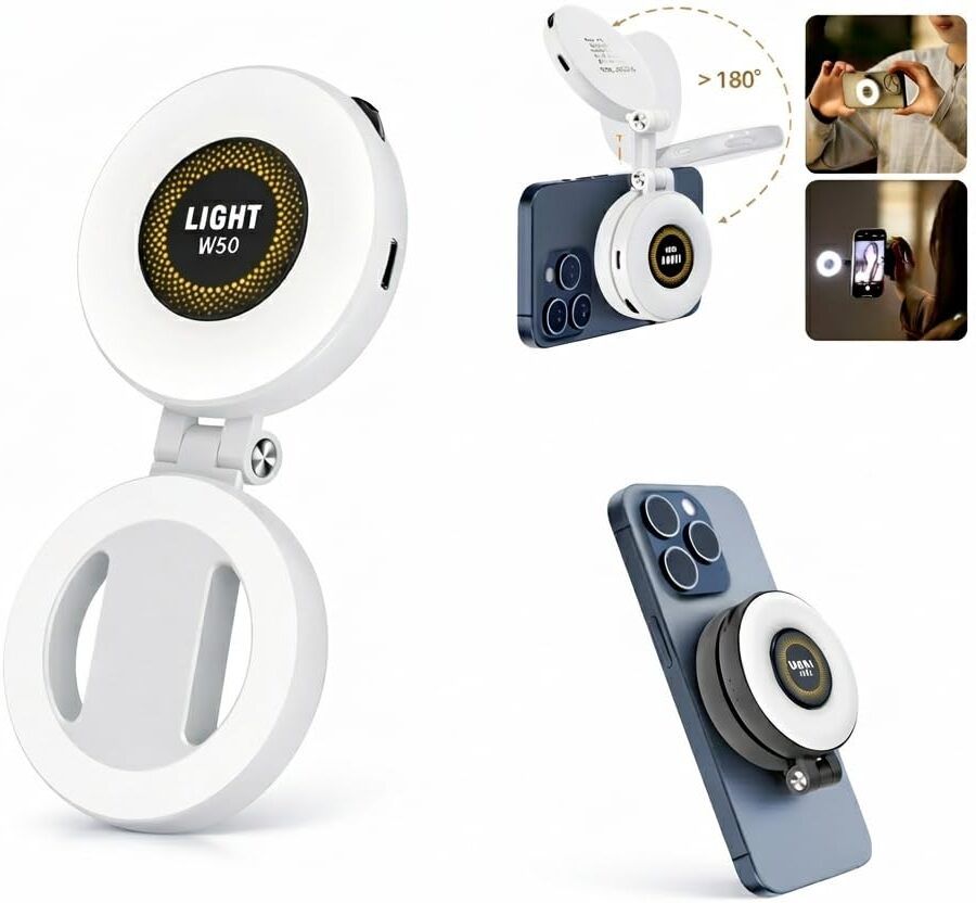 ivyroll Magnetic Selfie Ring Light W50 Ring Flash-image-4