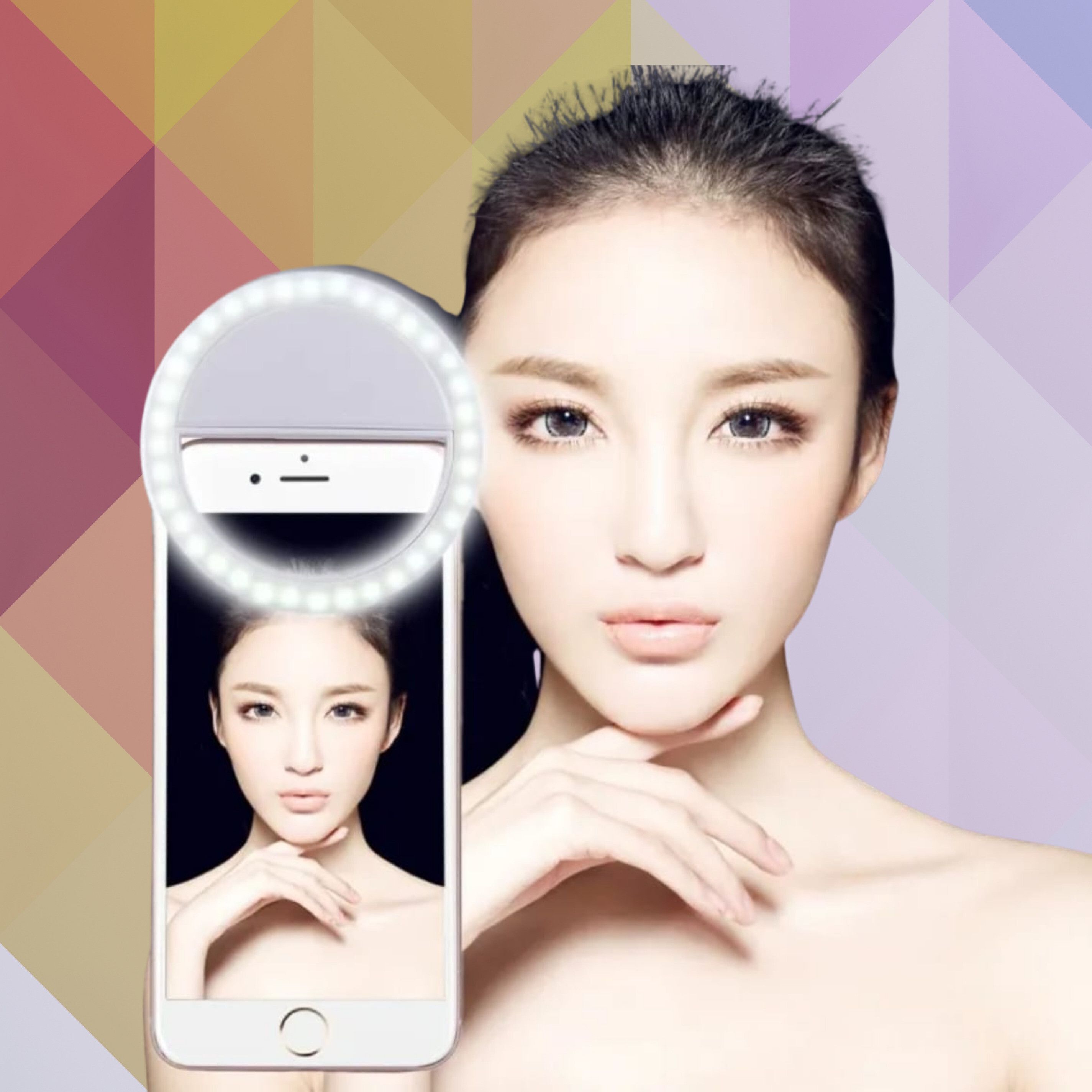 PARADISEECOM Shoe Collector Selfie Ring Light – 3 Brightness Levels Flash-image-16