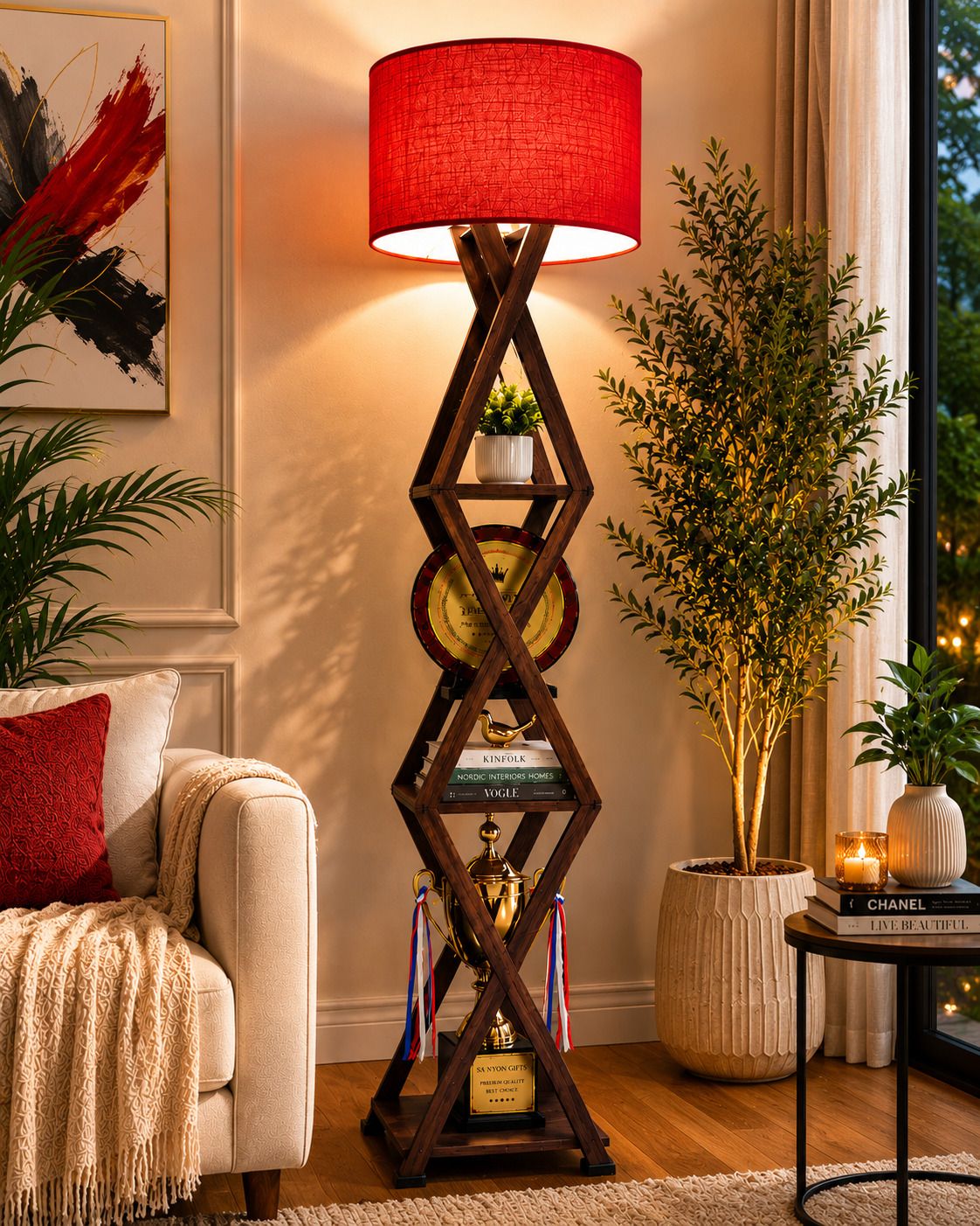 sm nyon gits Column Floor Lamp-picture-27