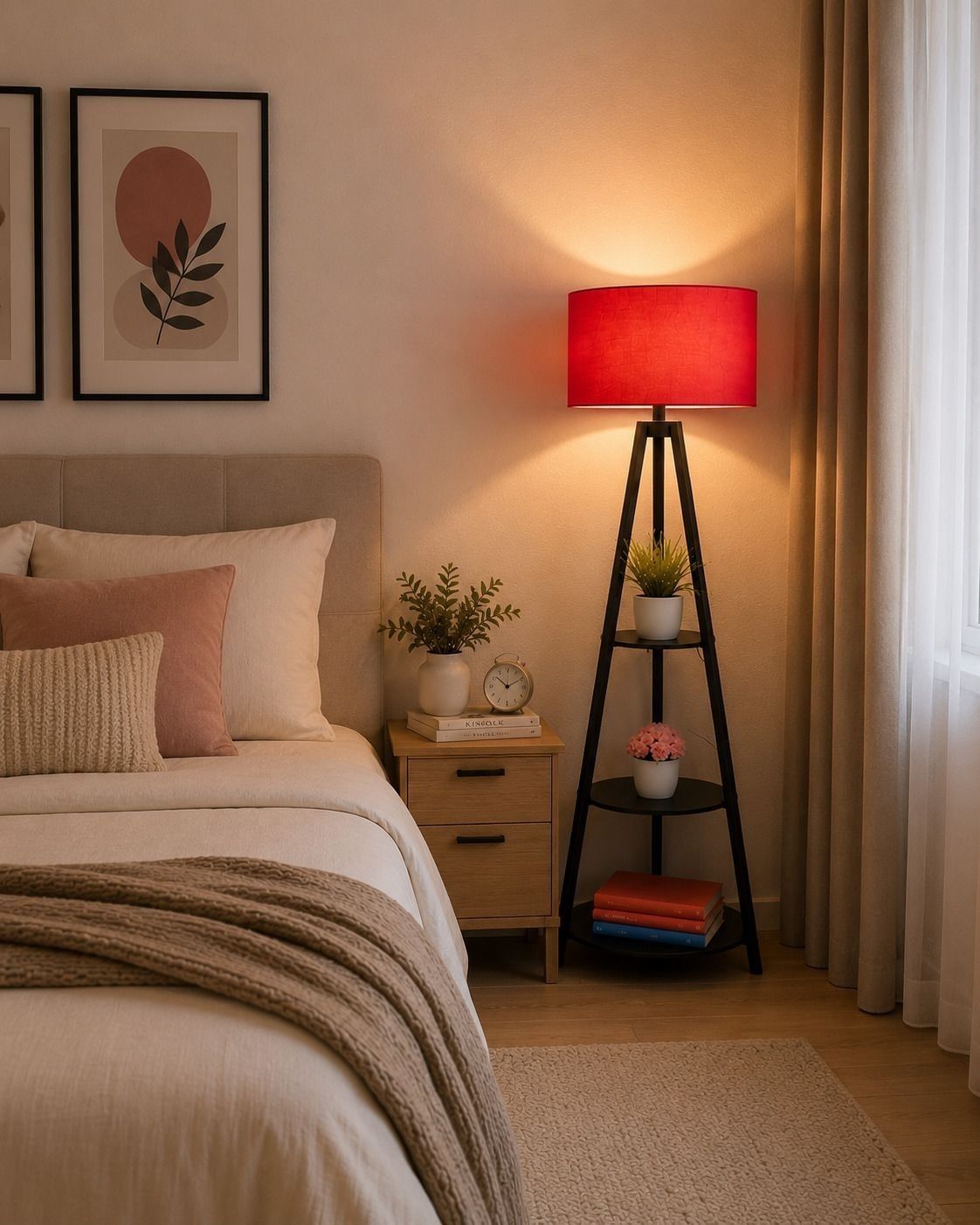saim arts Column Floor Lamp-picture-30