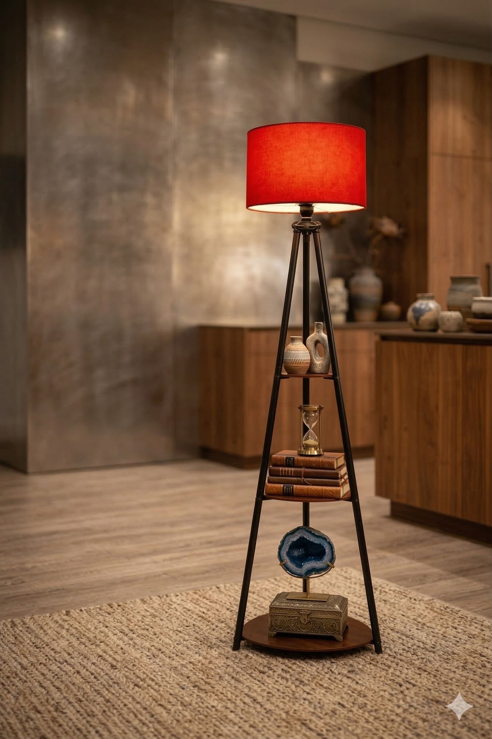 rustic accord Tripod Floor lamp-picture-16