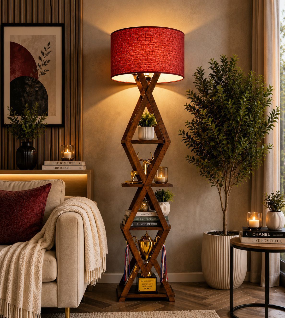 sm nyon gits Column Floor Lamp-picture-31