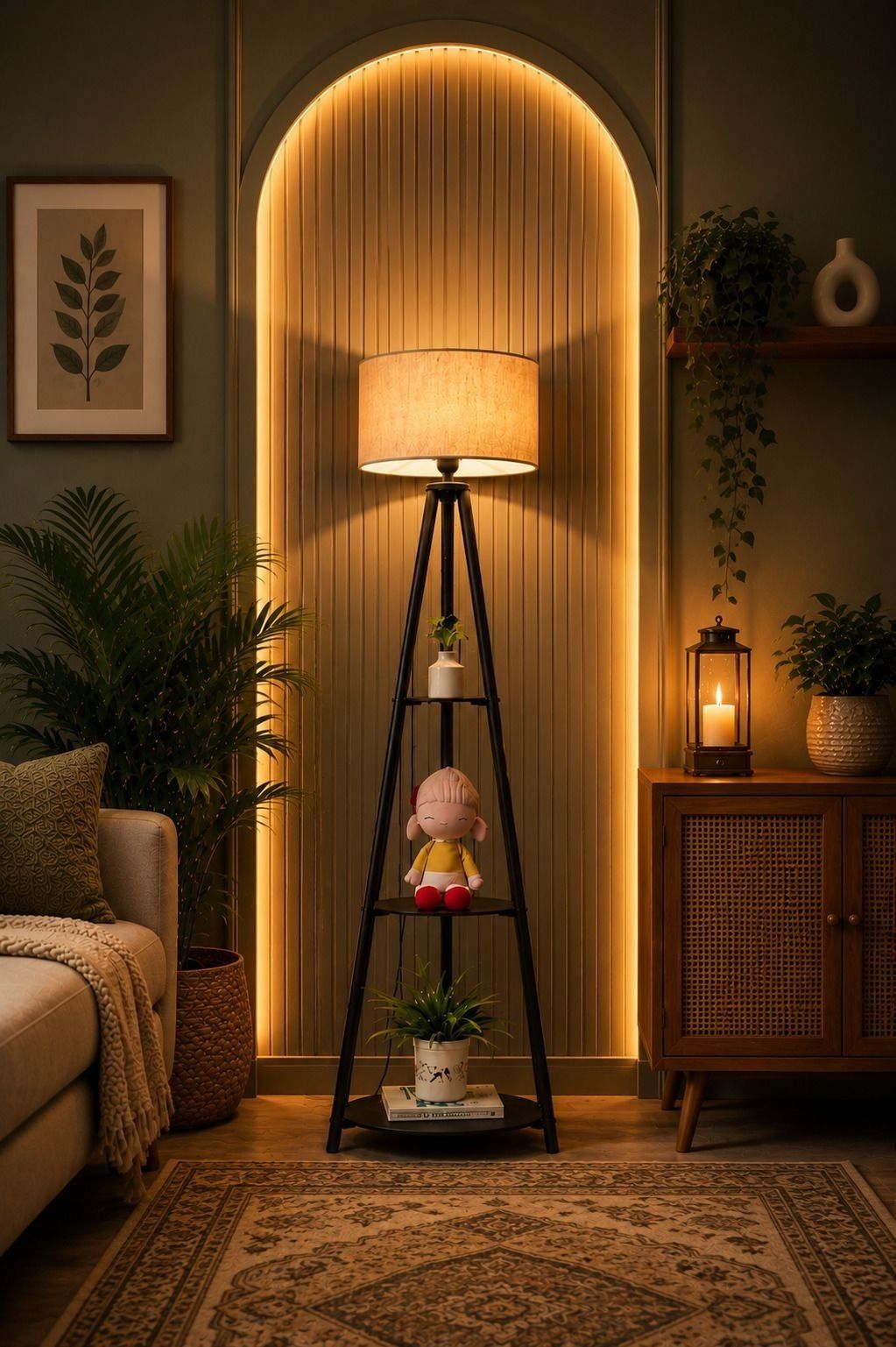 saim arts Column Floor Lamp-picture-31