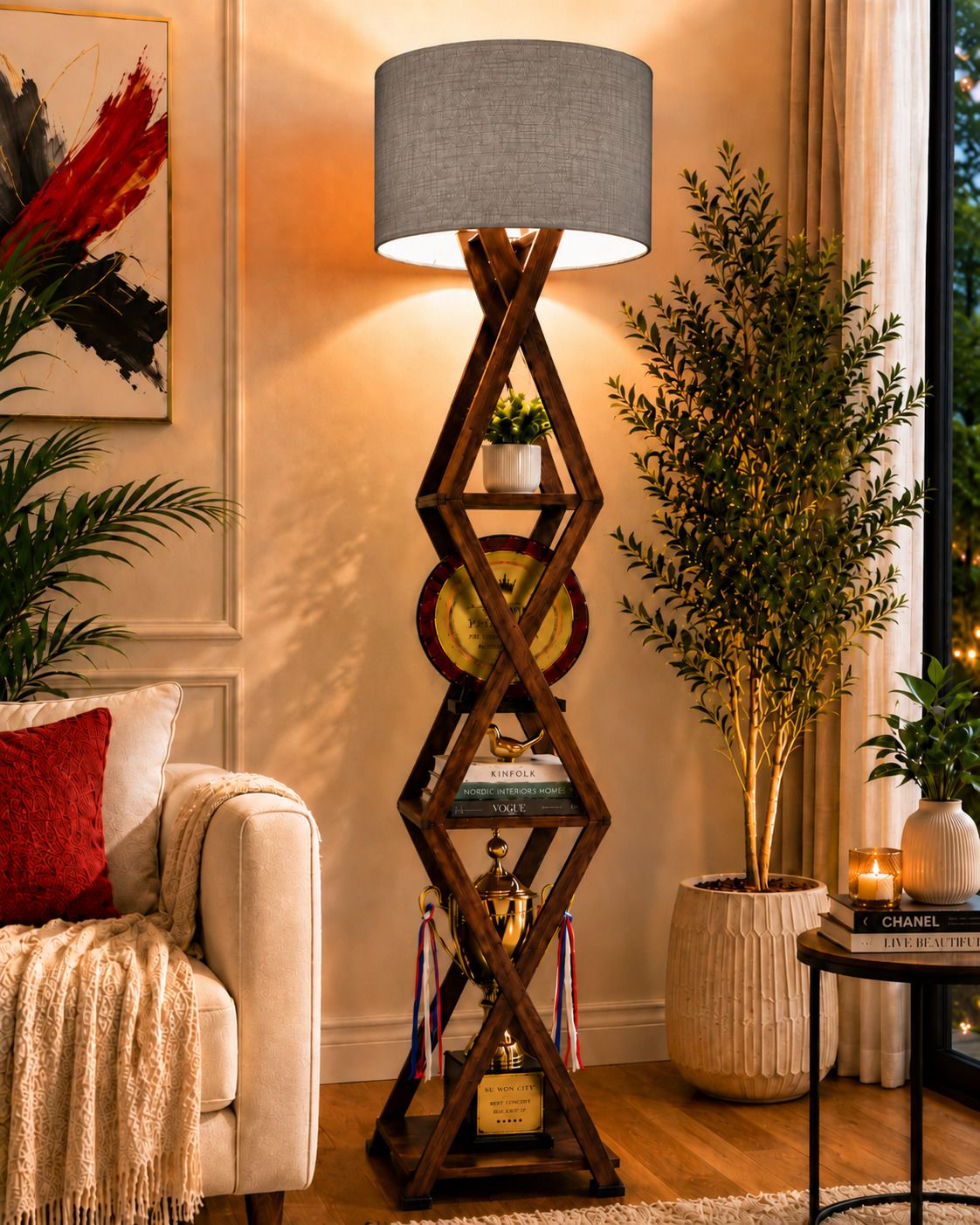 sm nyon gits Column Floor Lamp-picture-26