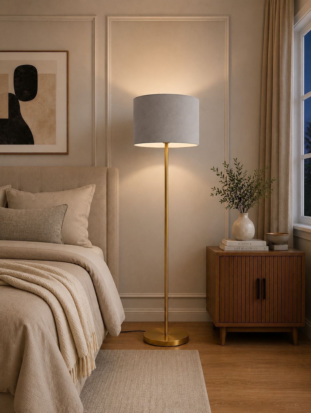 alnoorantique Column Floor Lamp-picture-12