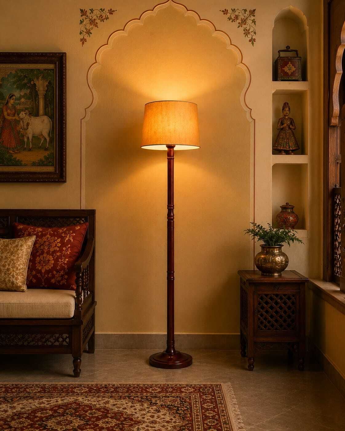 a j handicraft Column Floor Lamp-picture-25