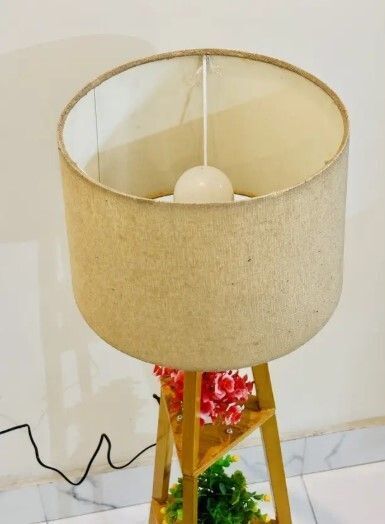rustic rush Column Floor Lamp-picture-33