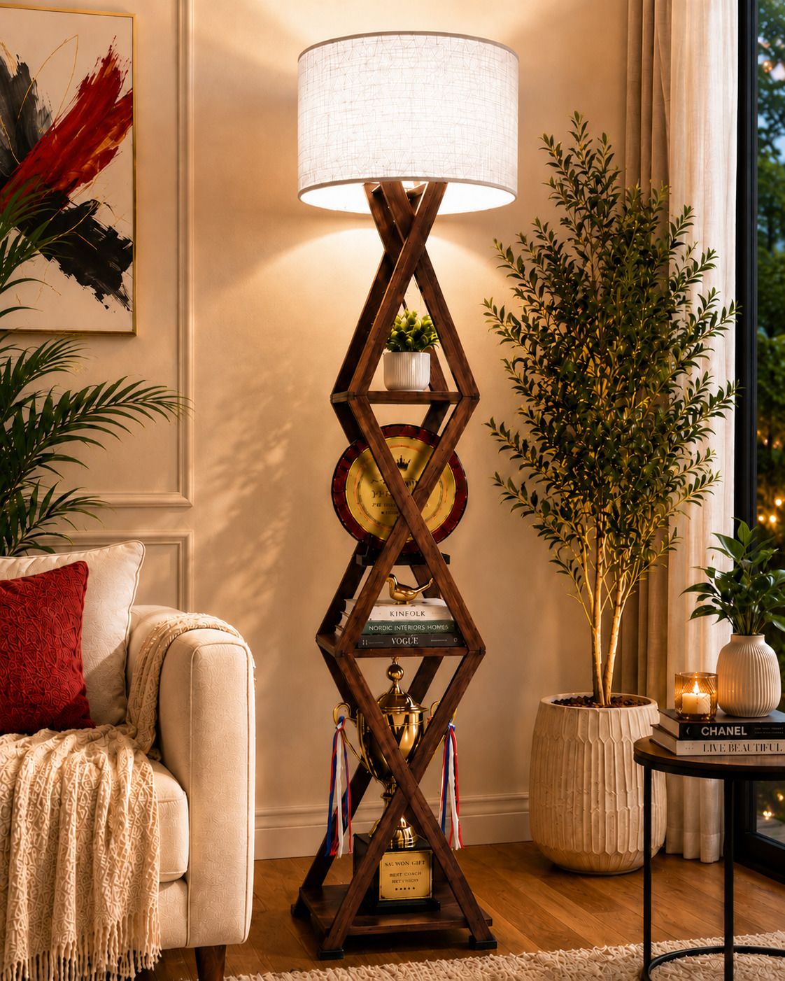 sm nyon gits Column Floor Lamp-picture-34