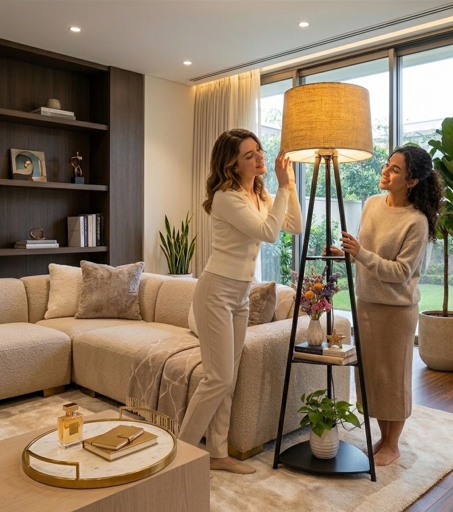 sm nyon gits Tripod Floor lamp-picture-39