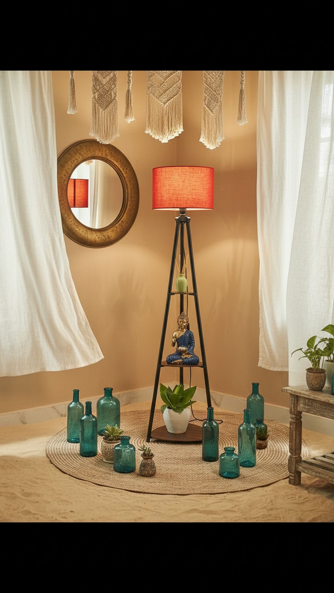 sahib handicrafts Tripod Floor lamp-picture-26