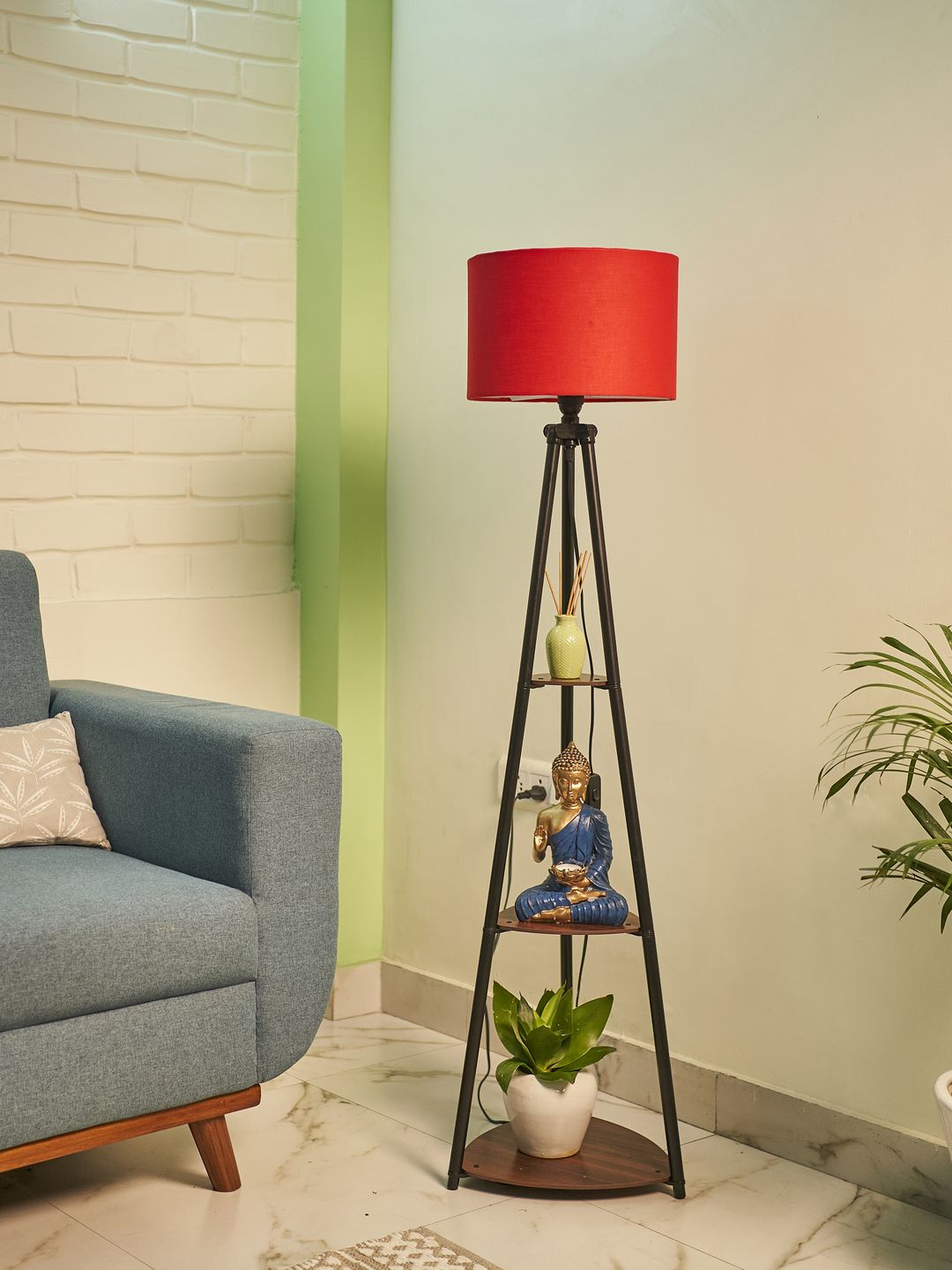flipkart perfect homes Tripod Floor lamp-picture-19