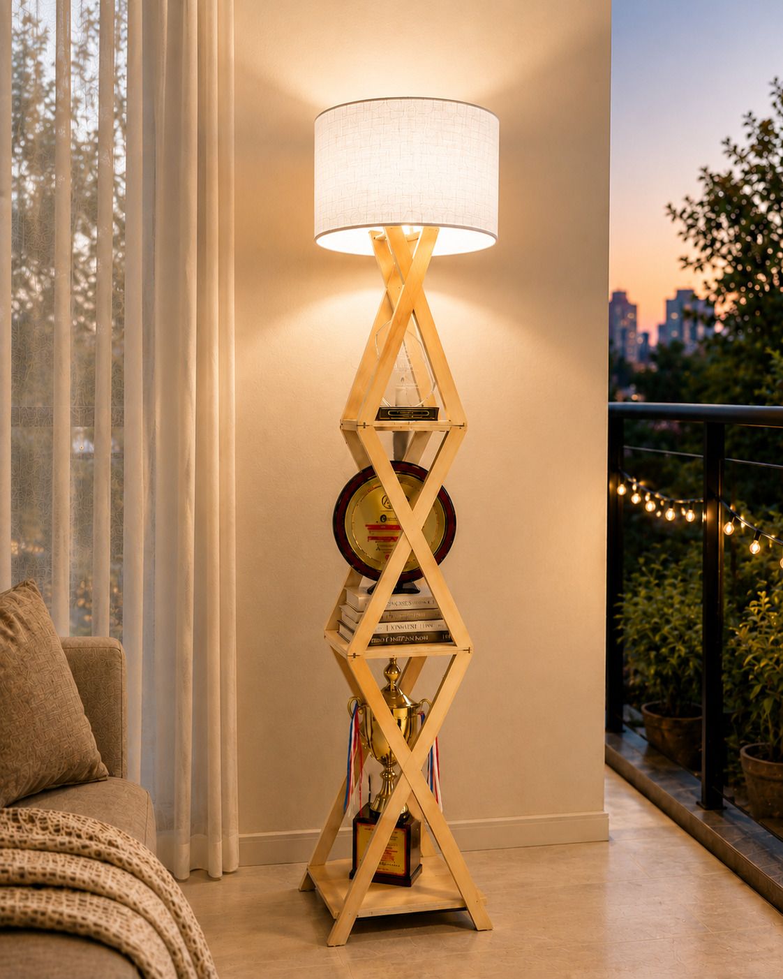 sm nyon gits Tripod Floor lamp-picture-34