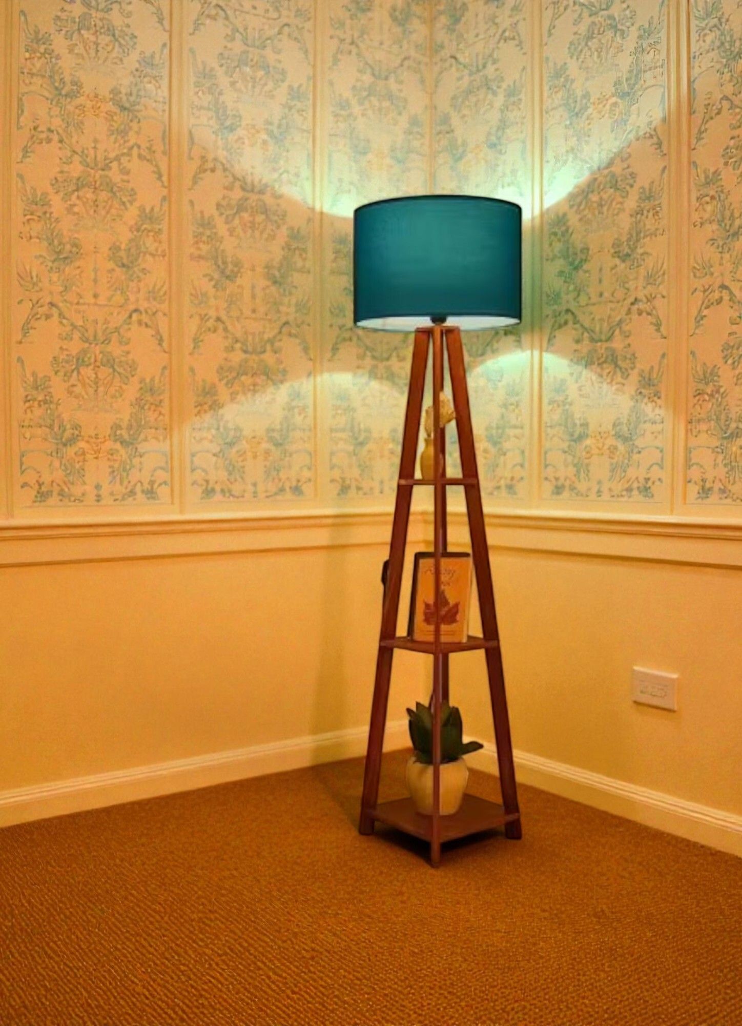 rustic accod Column Floor Lamp-picture-30