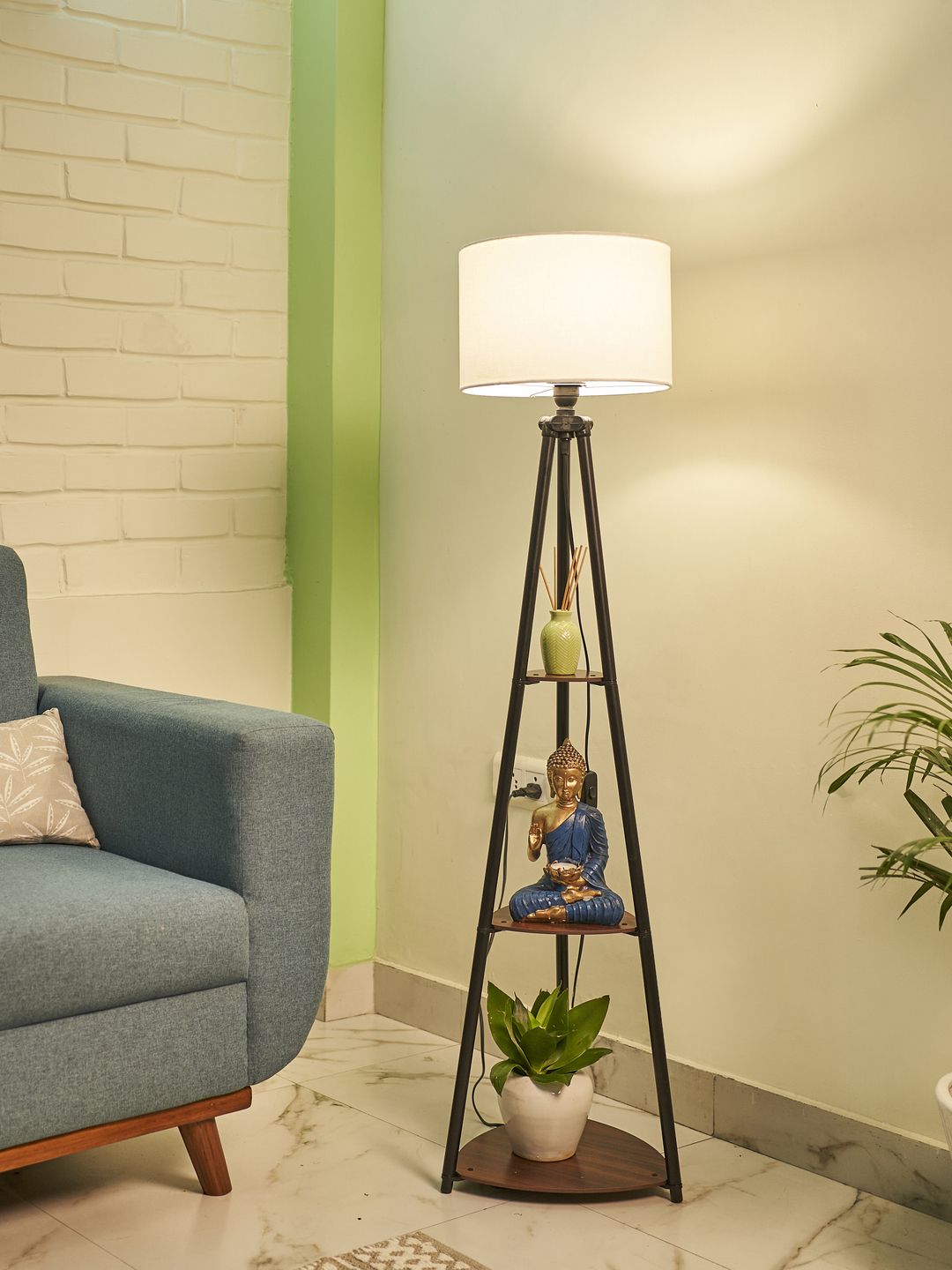 flipkart perfect homes Tripod Floor lamp-picture-27