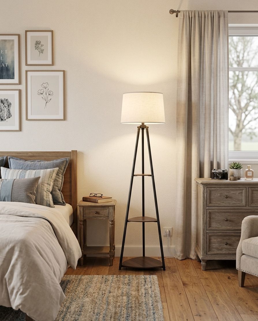 antique hut Column Floor Lamp-picture-37