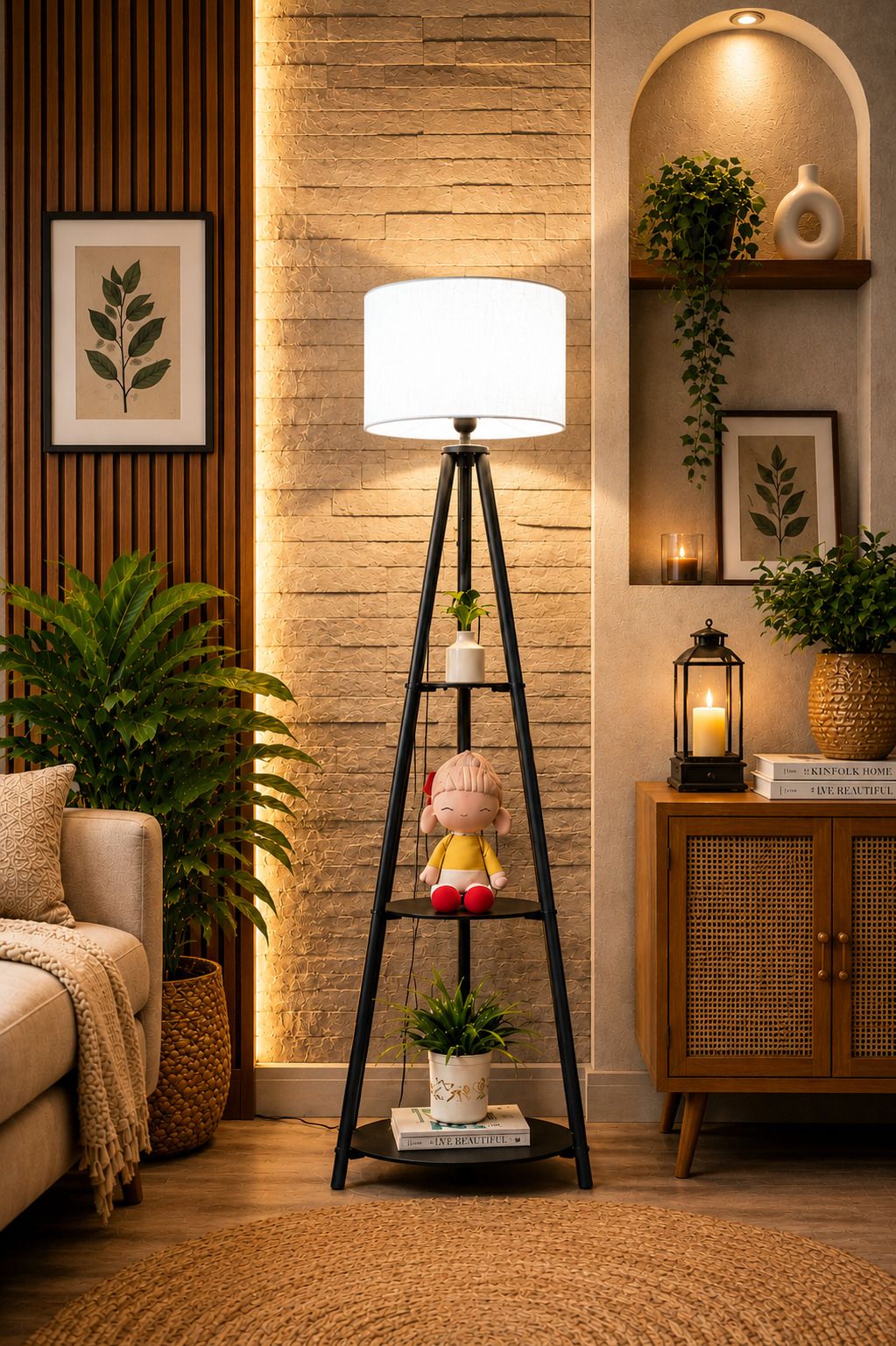 sm nyon gits Tripod Floor lamp-picture-30